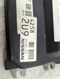 2014-2018 Nissan Versa PCM Engine Control Computer ECU ECM PCU OEM P/N:NEC981-003 Fits 2014 2015 2016 2017 2018 OEM Used Aut
