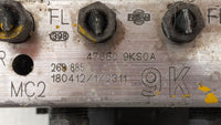 2015-2019 Nissan Versa ABS Pump Control Module Replacement P/N:47660 9KS0A 47660 9KL0A Fits Fits 2015 2016 2017 2018 2019 OE