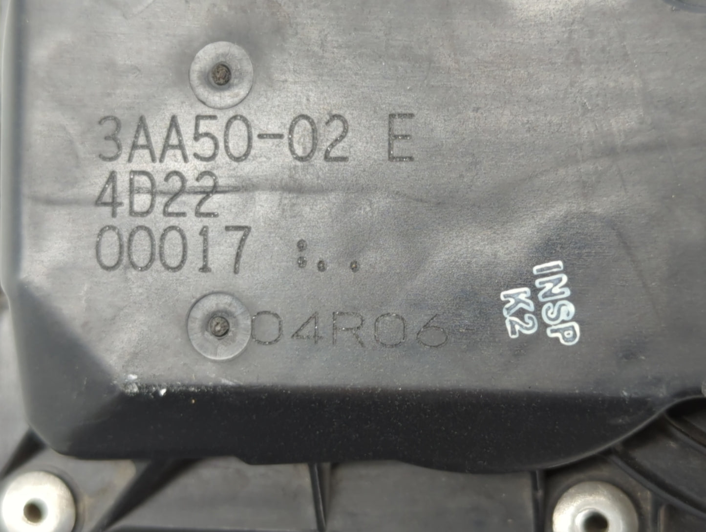 2012-2019 Nissan Versa Throttle Body P/N:3AA50-02 G 3AA50-02 B, 3AA50-02 C Fits Fits 2012 2013 2014 2015 2016 2017 2018 2019
