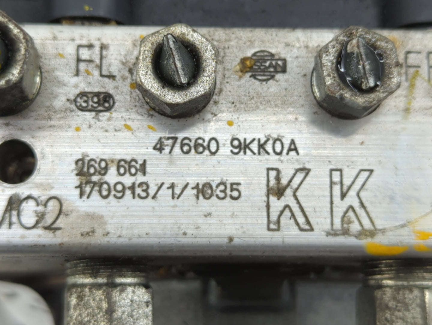2015-2019 Nissan Versa ABS Pump Control Module Replacement P/N:47660 9KL0A 47660 9KS0A Fits Fits 2015 2016 2017 2018 2019 OE