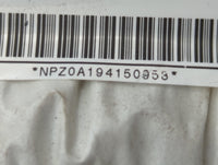 2012-2018 Nissan Versa Air Bag Passenger Right Knee OEM P/N:2P39442JABK 2P3 944 2J ABK Fits OEM Used Auto Parts - Oemusedaut