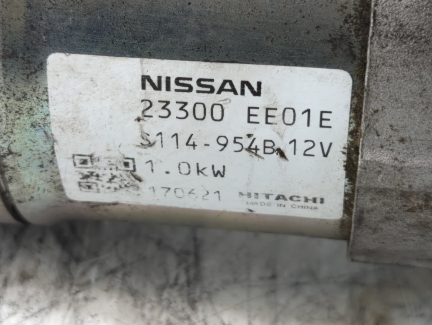 2012-2019 Nissan Versa Car Starter Motor Solenoid OEM P/N:23300 EE01E Fits Fits 2012 2013 2014 2015 2016 2017 2018 2019 OEM 