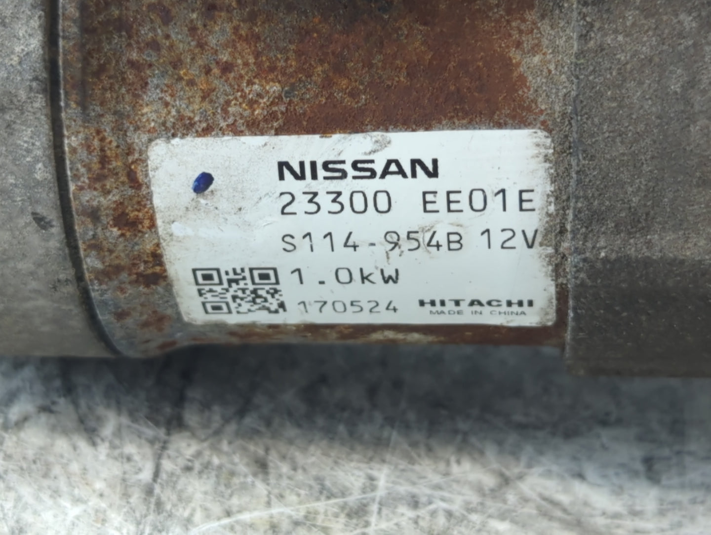 2012-2019 Nissan Versa Car Starter Motor Solenoid OEM P/N:M000T32181ZC 23300 EE01E Fits OEM Used Auto Parts - Oemusedautopar