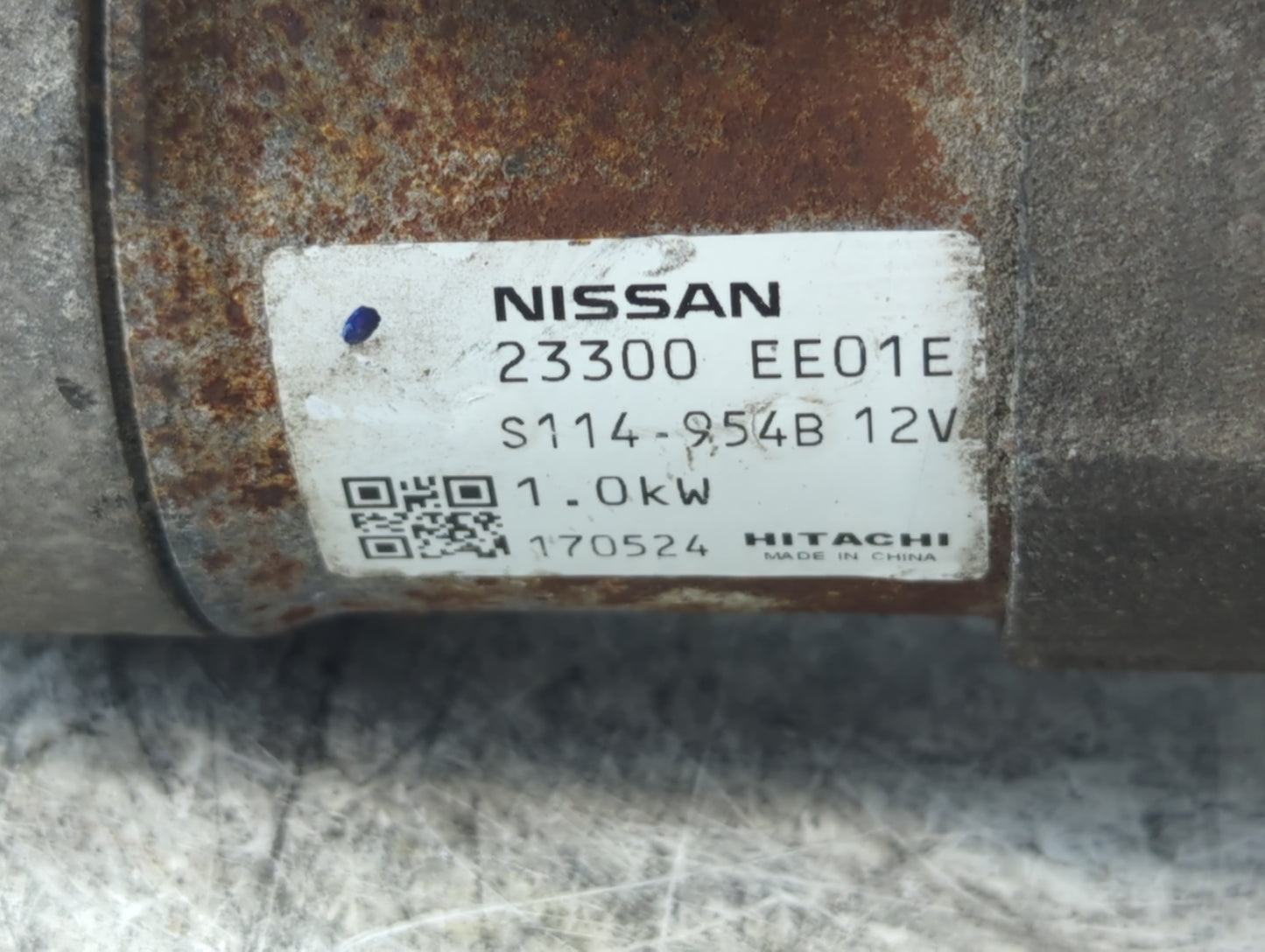 2012-2019 Nissan Versa Car Starter Motor Solenoid OEM P/N:M000T32181ZC 23300 EE01E Fits OEM Used Auto Parts - Oemusedautopar