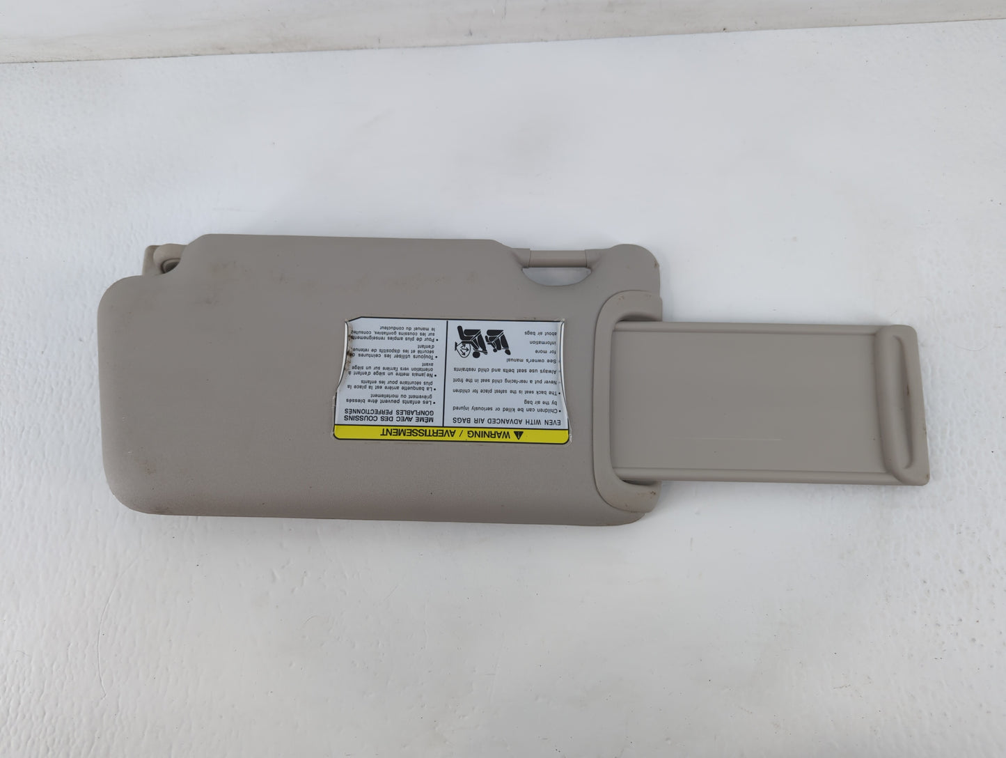 2016-2019 Nissan Versa Sun Visor Shade Replacement Passenger Right Mirror Fits Fits 2015 2016 2017 2018 2019 OEM Used Auto P