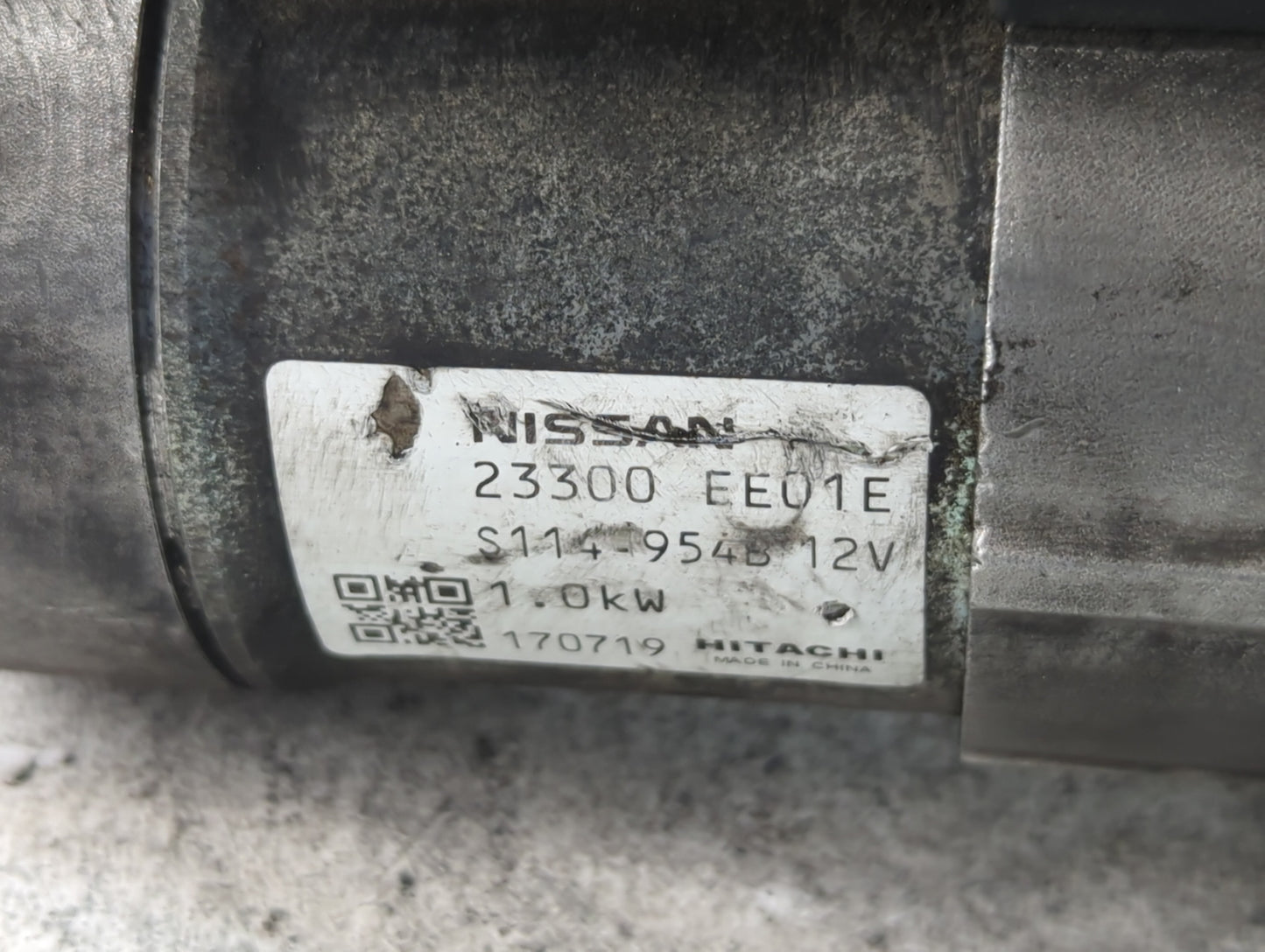 2012-2019 Nissan Versa Car Starter Motor Solenoid OEM P/N:23300 EE01E Fits Fits 2012 2013 2014 2015 2016 2017 2018 2019 OEM 