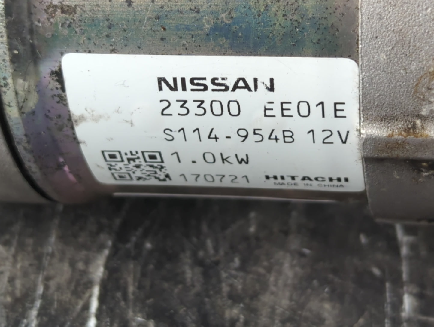 2012-2019 Nissan Versa Car Starter Motor Solenoid OEM P/N:23300 EE01E Fits Fits 2012 2013 2014 2015 2016 2017 2018 2019 OEM 