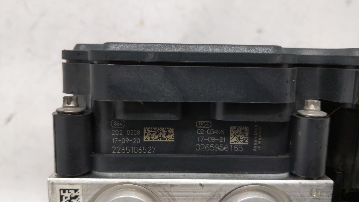2015-2019 Nissan Versa Anti-Lock Brake ABS Pump Module Actuator OEM P/N:2265106527 Fits Fits 2015 2016 2017 2018 2019 OEM Us