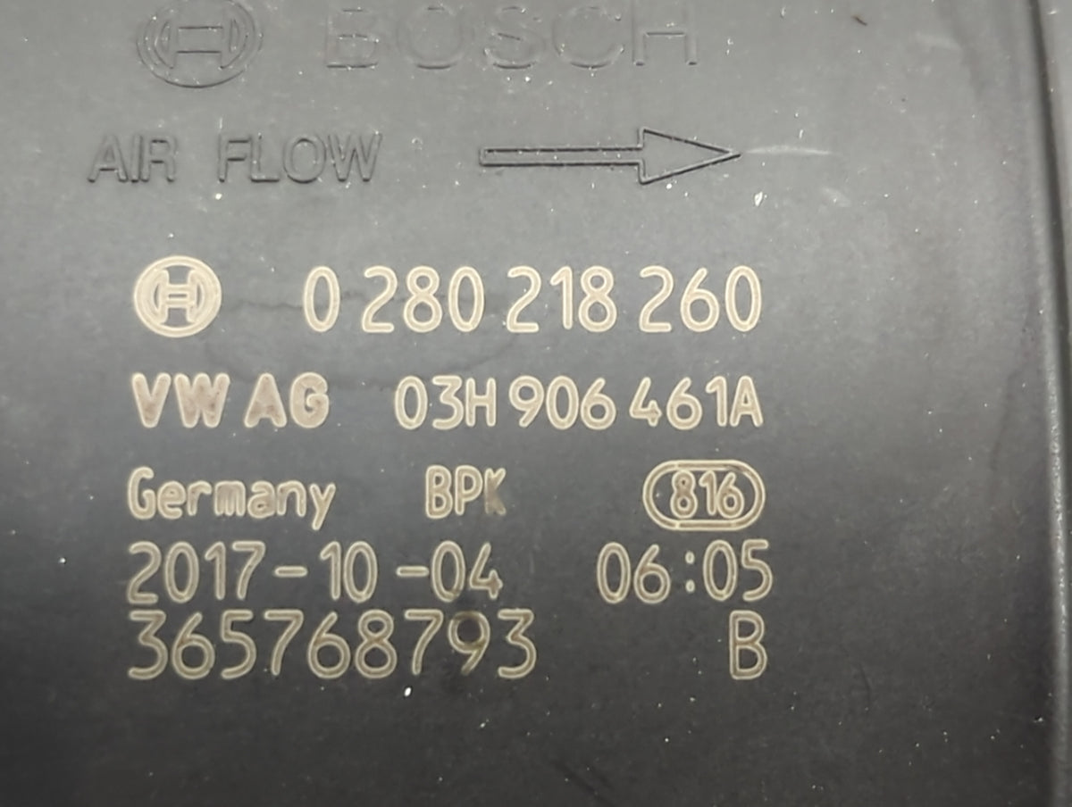 2011-2018 Porsche Cayenne Mass Air Flow Meter Maf Sensor 1453732 - Oemusedautoparts1.com