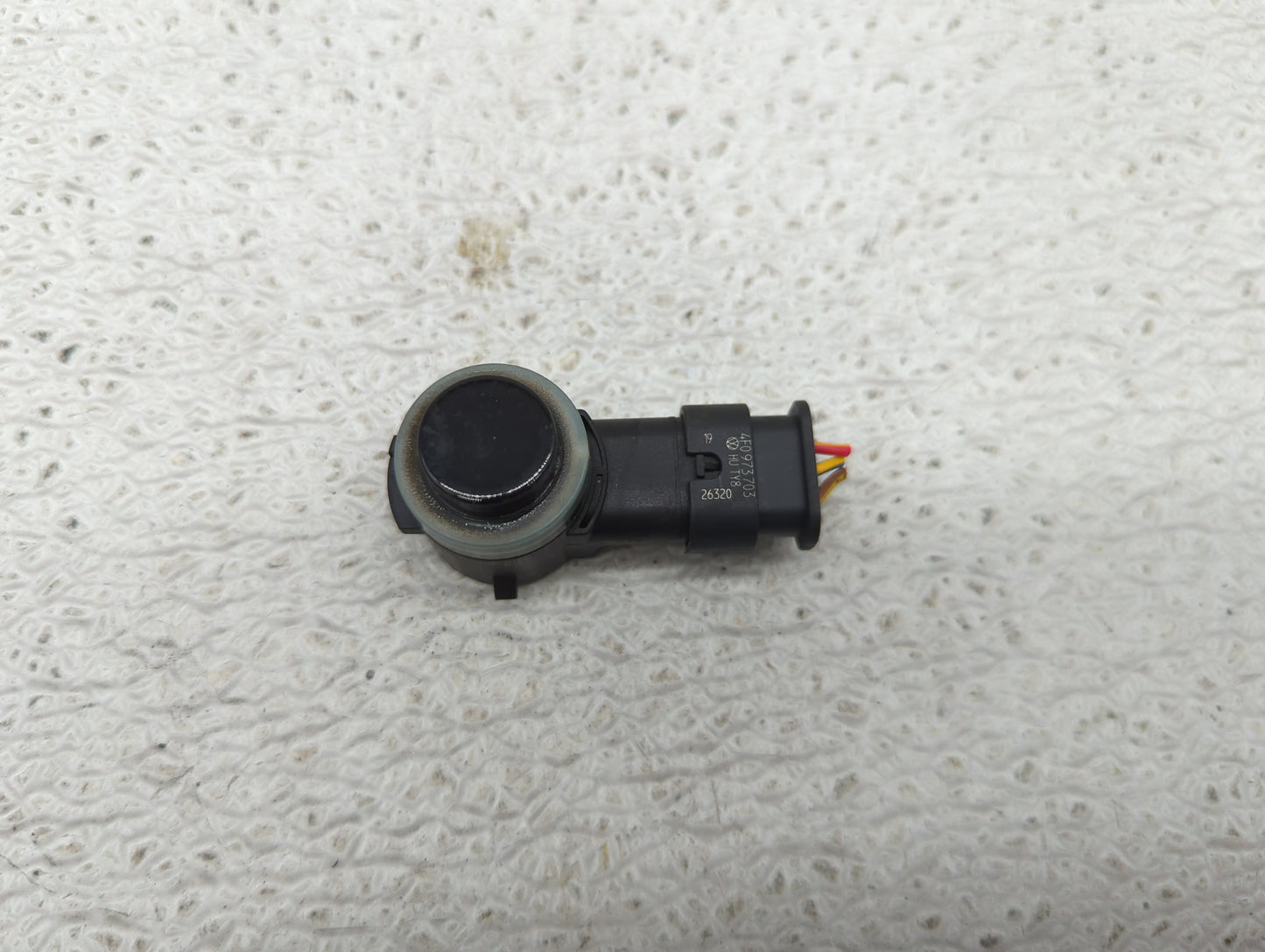 2018 Porsche Cayenne Front Park Assist Sensor Black - Oemusedautoparts1.com