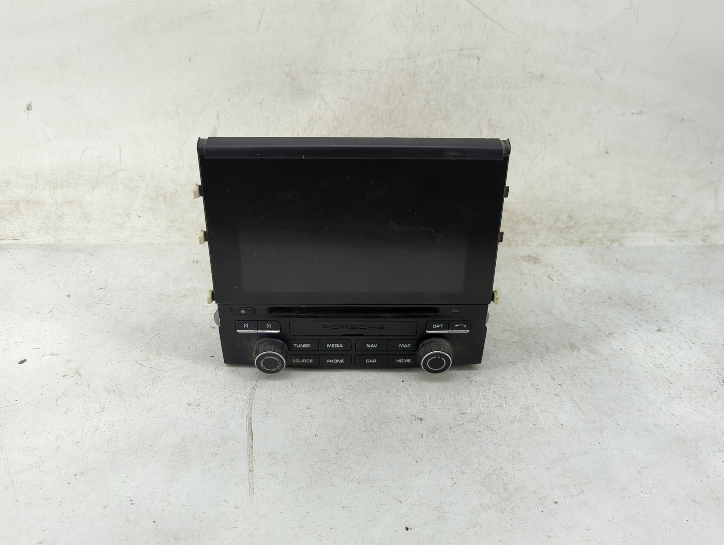 2017-2018 Porsche Cayenne Radio AM FM Cd Player Receiver Replacement P/N:9P1035880L 7PP919606D Fits Fits 2017 2018 OEM Used 