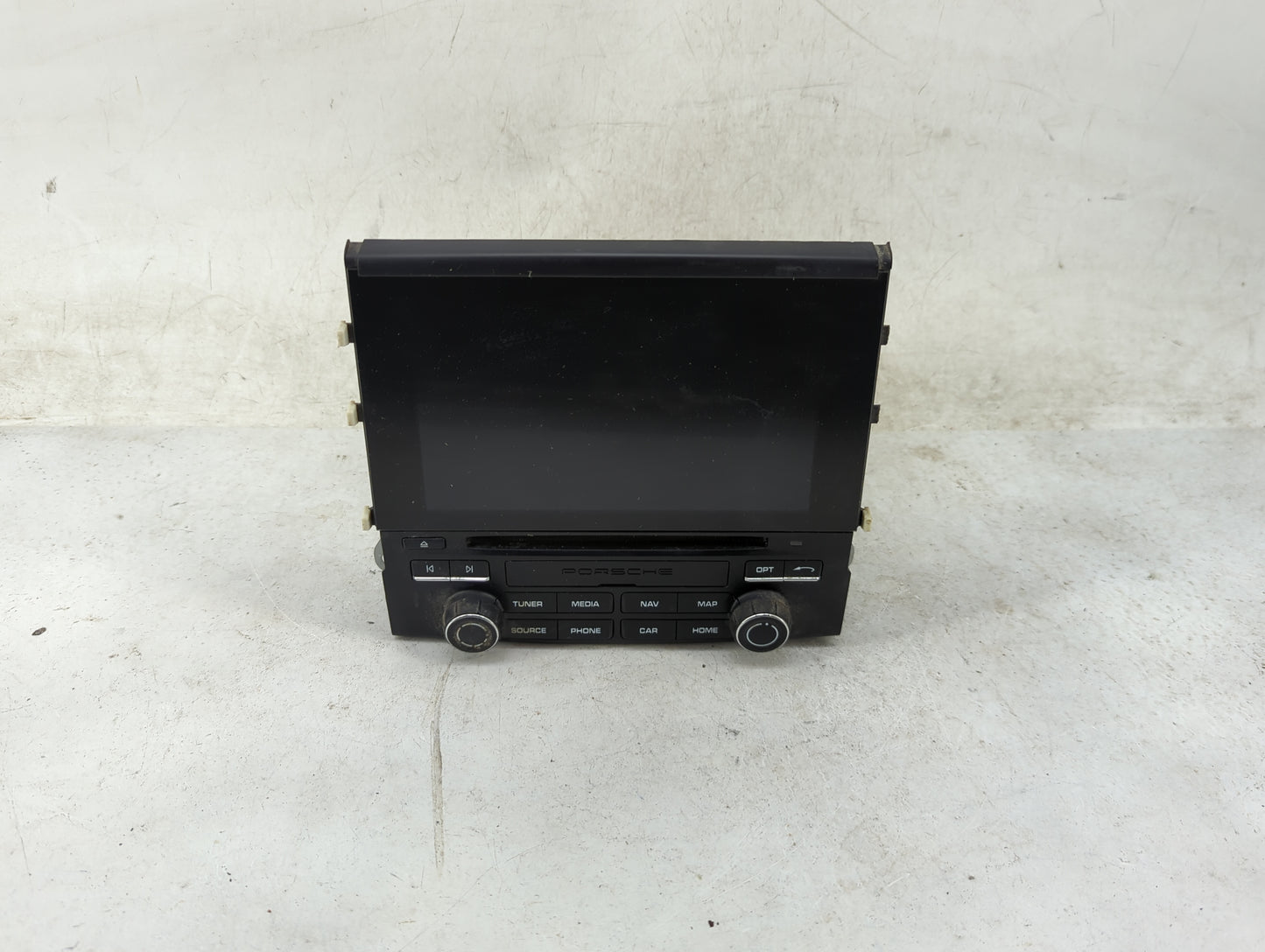 2017-2018 Porsche Cayenne Radio AM FM Cd Player Receiver Replacement P/N:9P1035880L 7PP919606D Fits Fits 2017 2018 OEM Used 