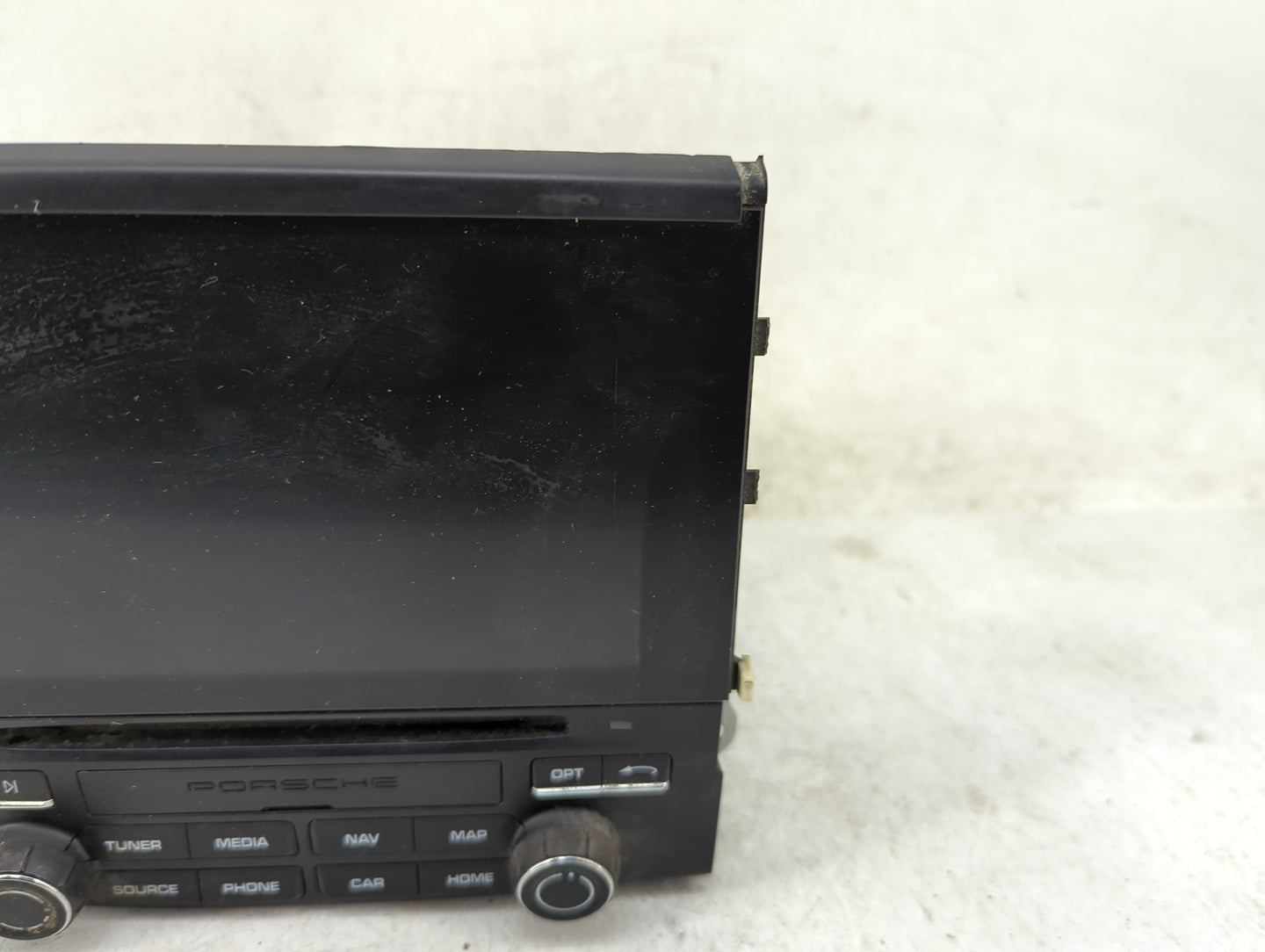 2017-2018 Porsche Cayenne Radio AM FM Cd Player Receiver Replacement P/N:9P1035880L 7PP919606D Fits Fits 2017 2018 OEM Used 