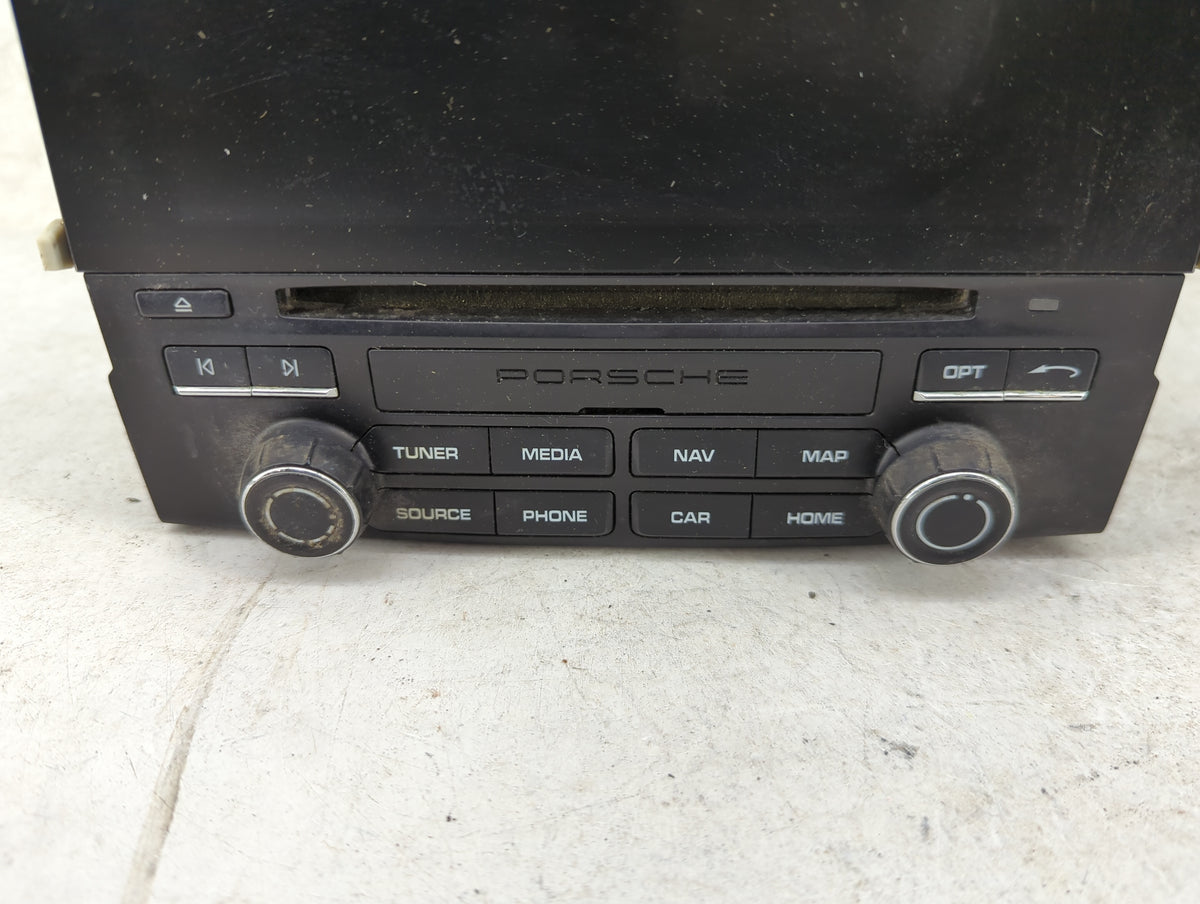 2017-2018 Porsche Cayenne Radio AM FM Cd Player Receiver Replacement P/N:9P1035880L 7PP919606D Fits Fits 2017 2018 OEM Used 