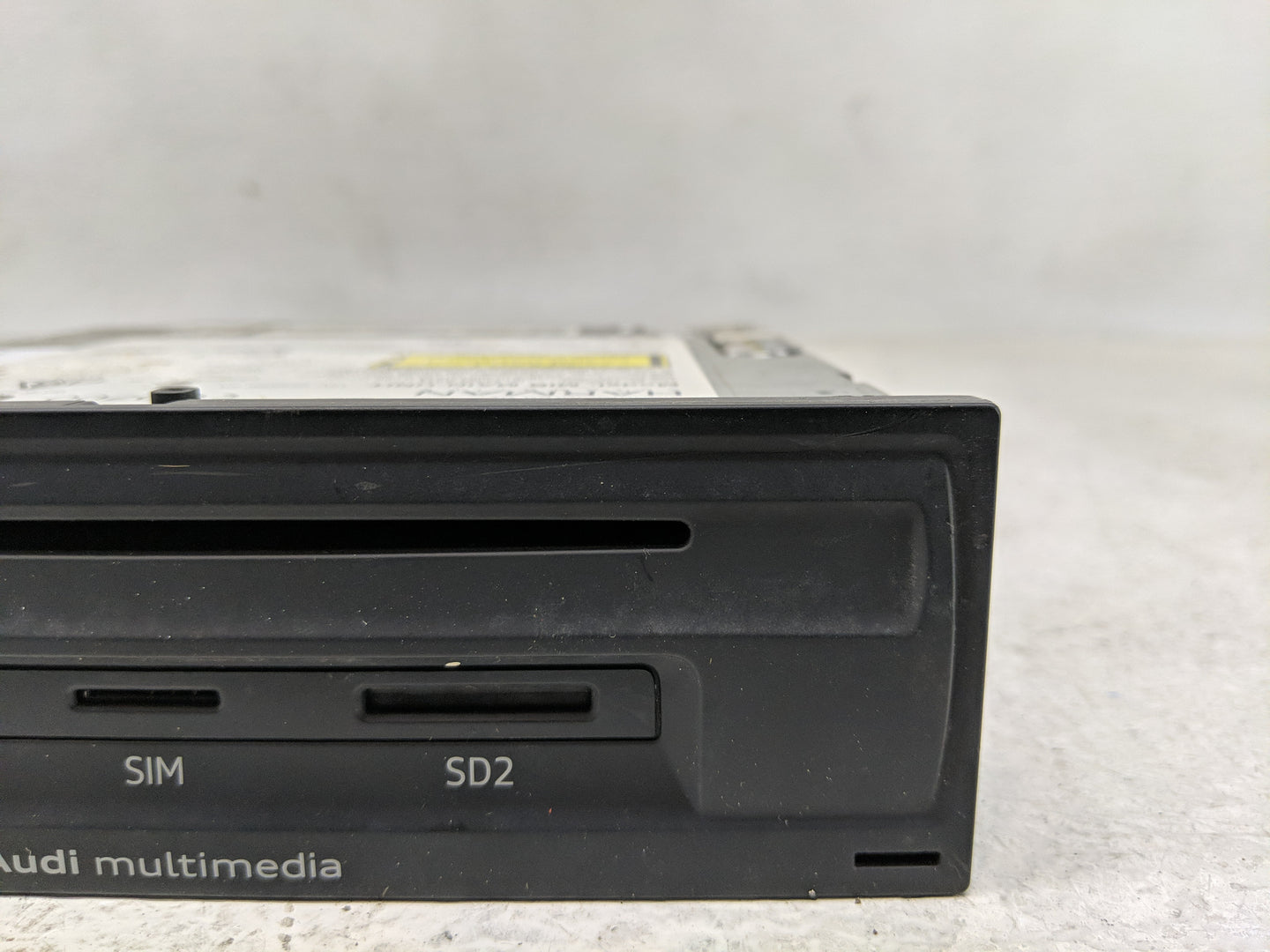 2018 Porsche Macan Radio AM FM Cd Player Receiver Replacement Fits OEM Used Auto Parts - Oemusedautoparts1.com