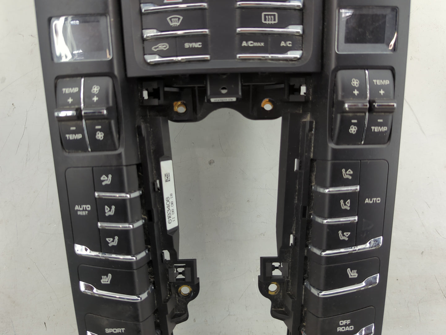 2017-2018 Porsche Macan Climate Control Module Temperature AC/Heater Replacement P/N:95B.907.040.AR 5HB011651-47 Fits OEM Us