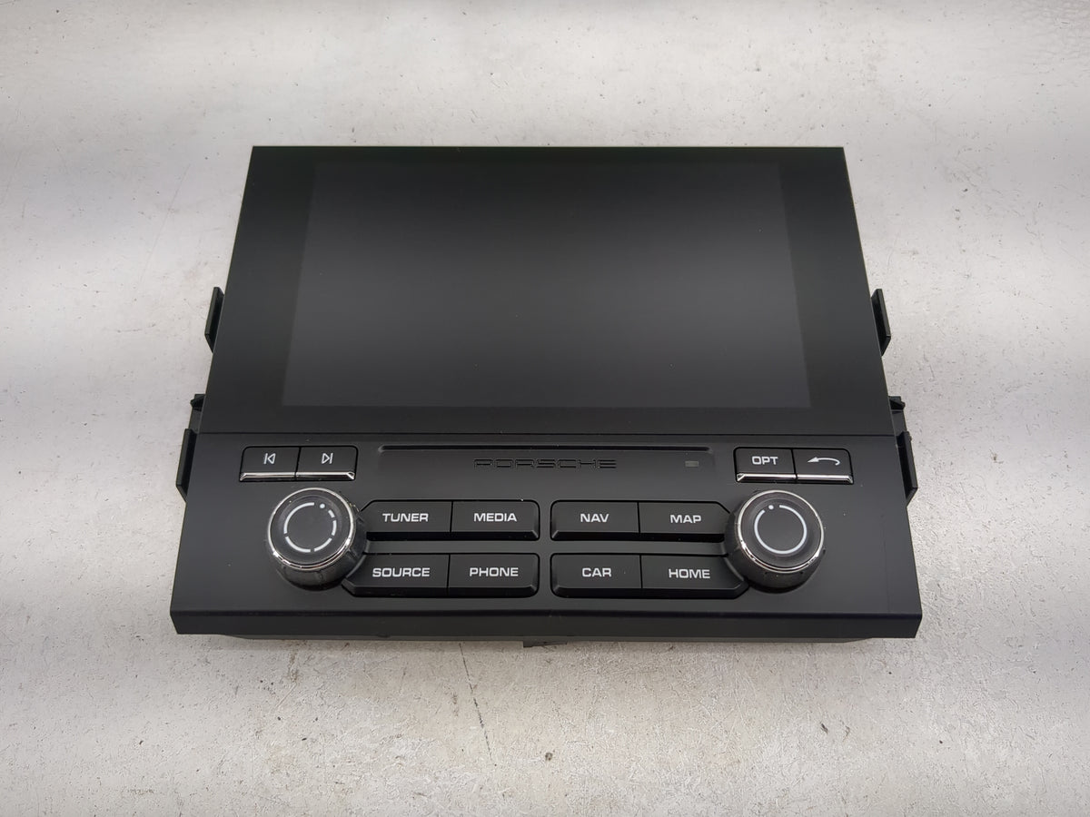 2017-2018 Porsche Macan Information Radio Display Screen - Oemusedautoparts1.com