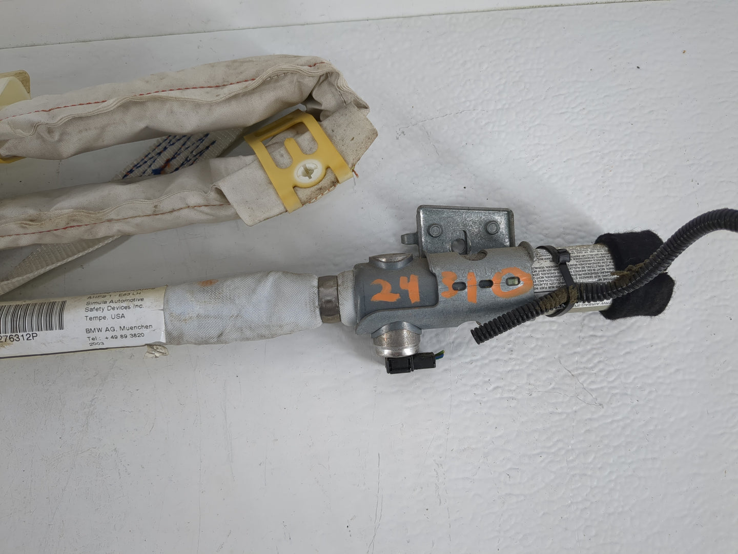 2014-2022 Ram 1500 Air Bag Passenger Right Dashboard OEM P/N:84701276312P 675234800419 Fits OEM Used Auto Parts - Oemusedaut