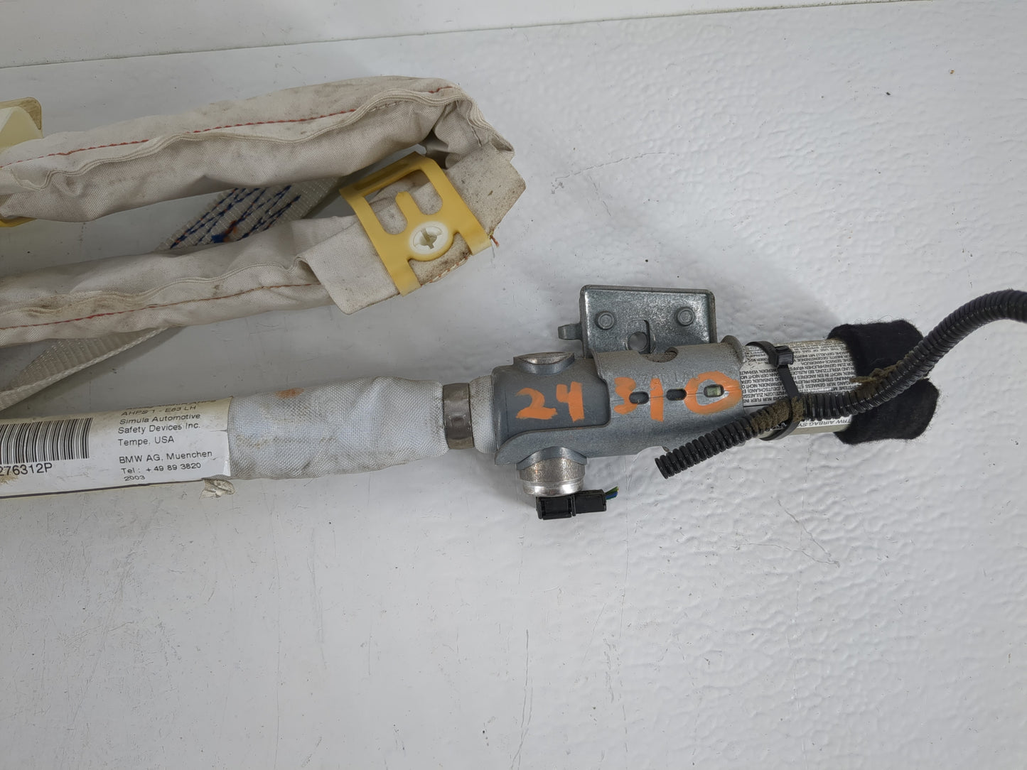 2014-2022 Ram 1500 Air Bag Passenger Right Dashboard OEM P/N:84701276312P 675234800419 Fits OEM Used Auto Parts - Oemusedaut