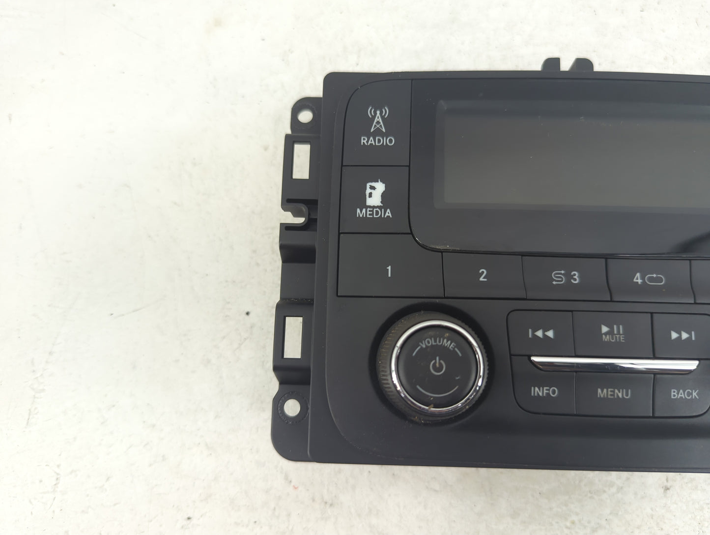 2017-2020 Ram 1500 Radio AM FM Cd Player Receiver Replacement P/N:68271361AC L2C0086FR Fits Fits 2017 2018 2019 2020 OEM Use