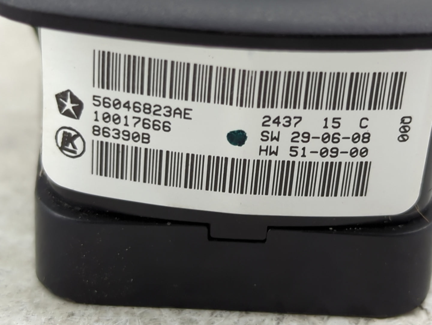 2016-2022 Ram 1500 Master Power Window Switch Replacement Driver Side Left P/N:56046823AE Fits OEM Used Auto Parts - Oemused