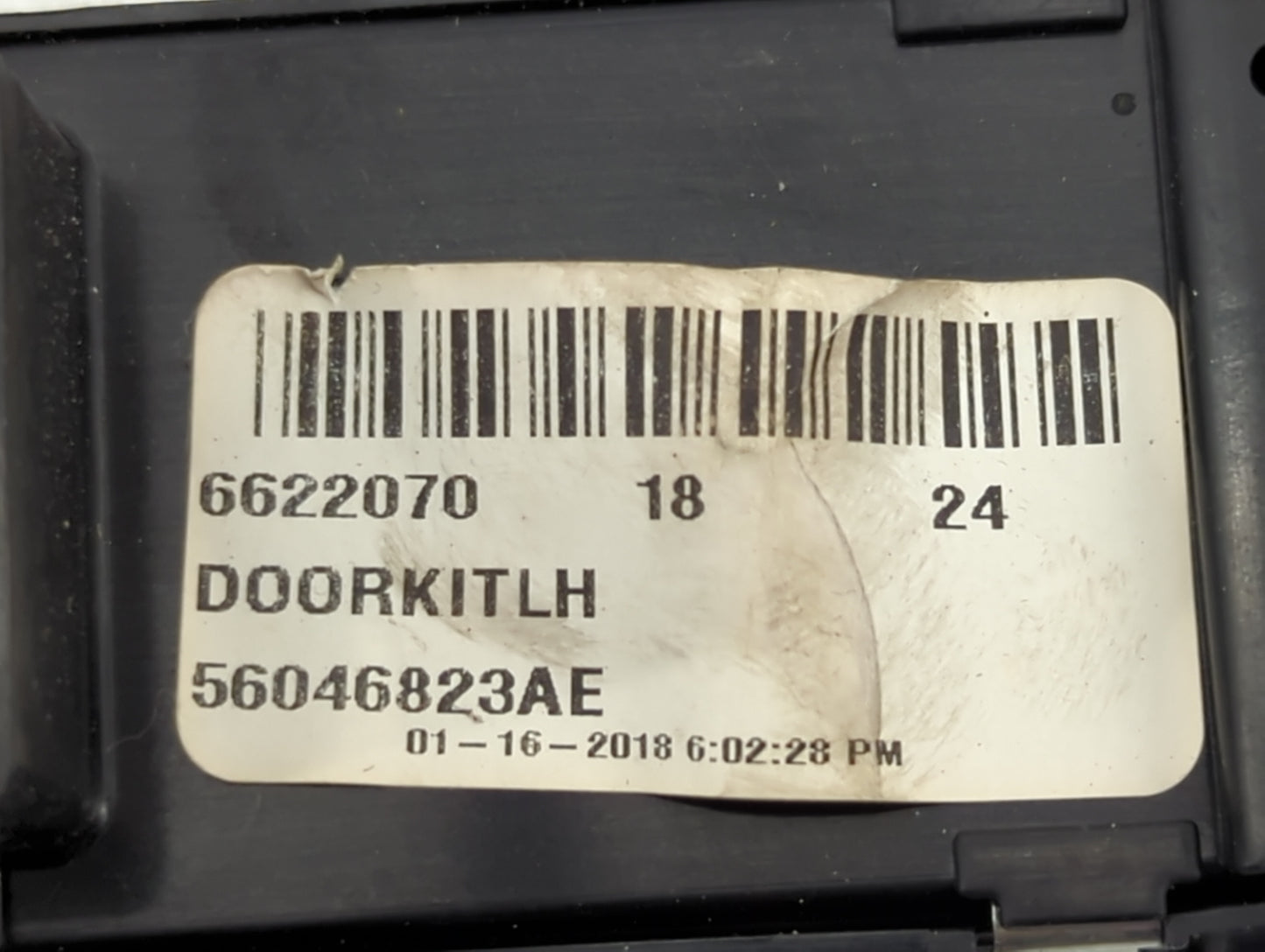 2016-2022 Ram 1500 Master Power Window Switch Replacement Driver Side Left P/N:56046823AE P56046823AE Fits OEM Used Auto Par