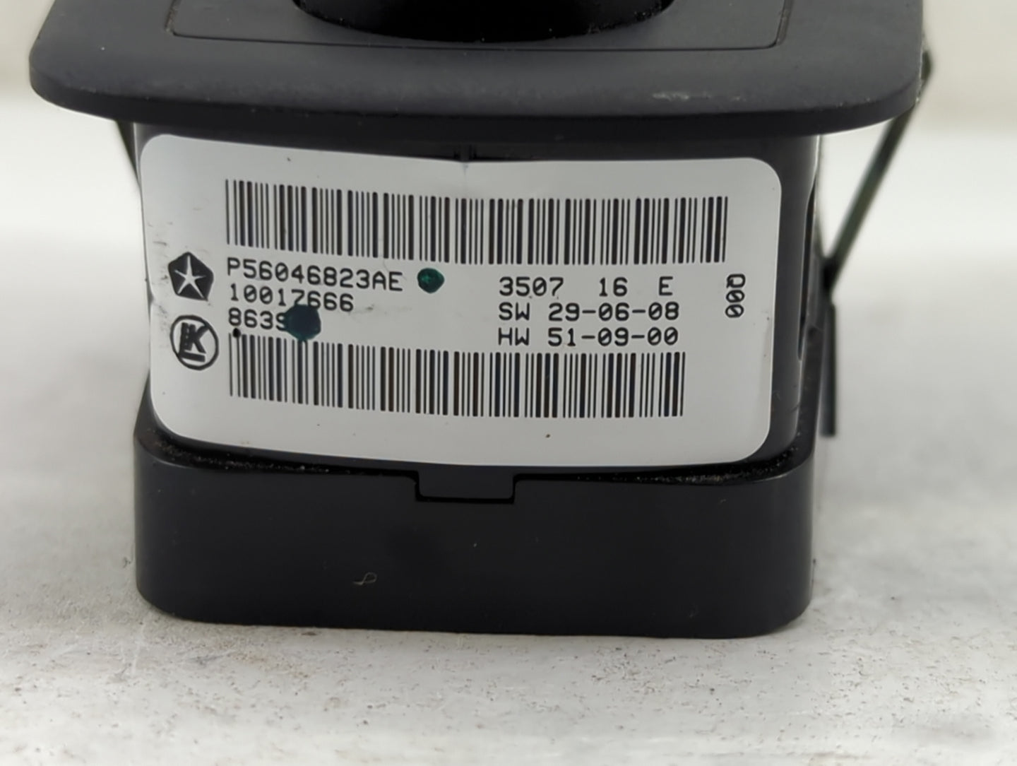 2016-2022 Ram 1500 Master Power Window Switch Replacement Driver Side Left P/N:56046823AE P56046823AE Fits OEM Used Auto Par