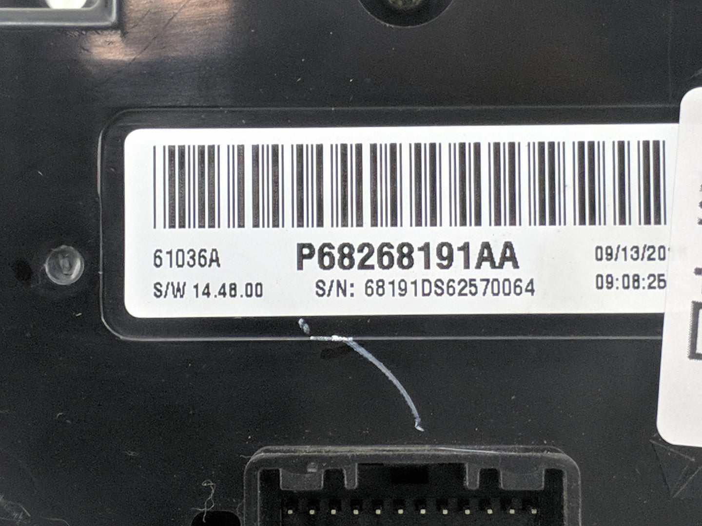 2013-2022 Ram 1500 Climate Control Module Temperature AC/Heater Replacement P/N:P68268191AA Fits OEM Used Auto Parts - Oemus