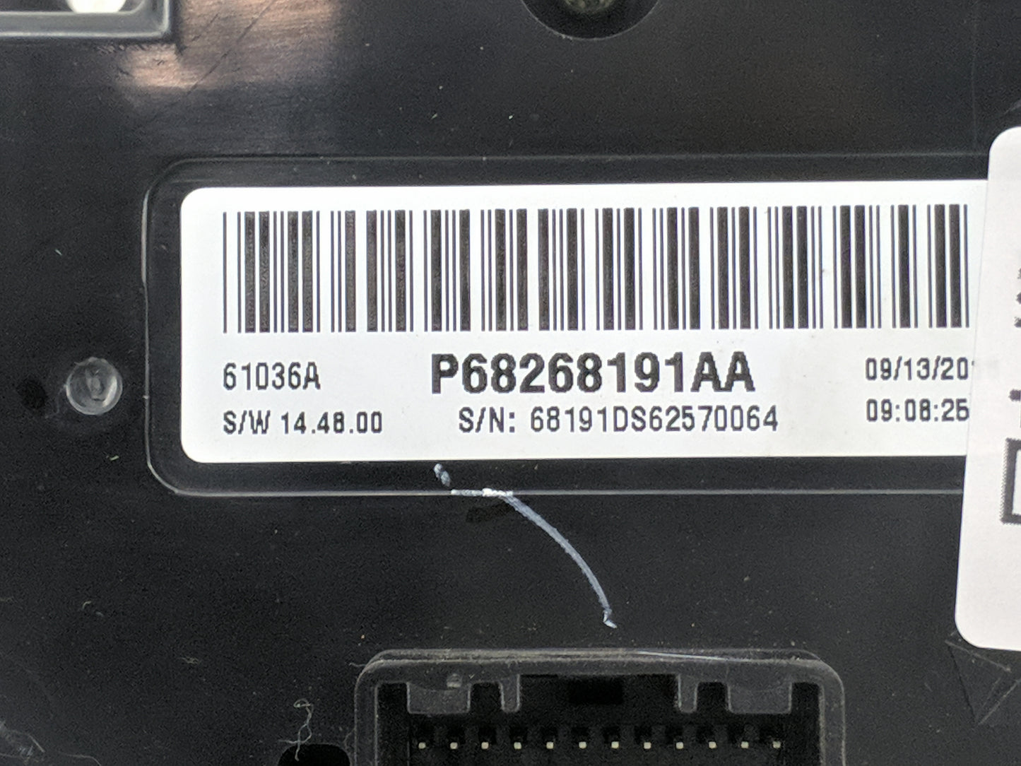 2013-2022 Ram 1500 Climate Control Module Temperature AC/Heater Replacement P/N:P68268191AA Fits OEM Used Auto Parts - Oemus