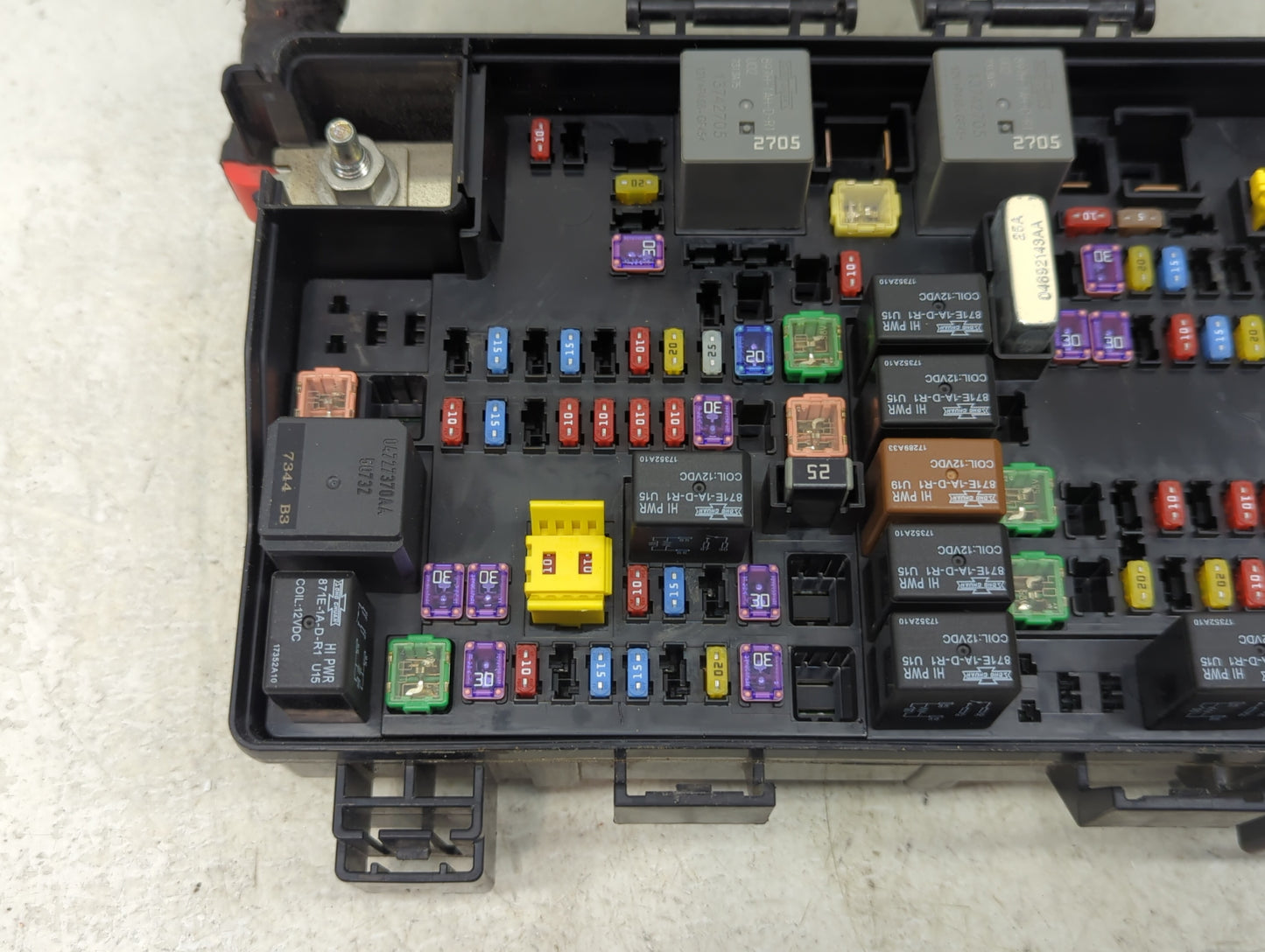 2018 Ram 1500 Fusebox Fuse Box Panel Relay Module P/N:P68417603AA 7140-5131-30, C4652143AA Fits OEM Used Auto Parts - Oemuse