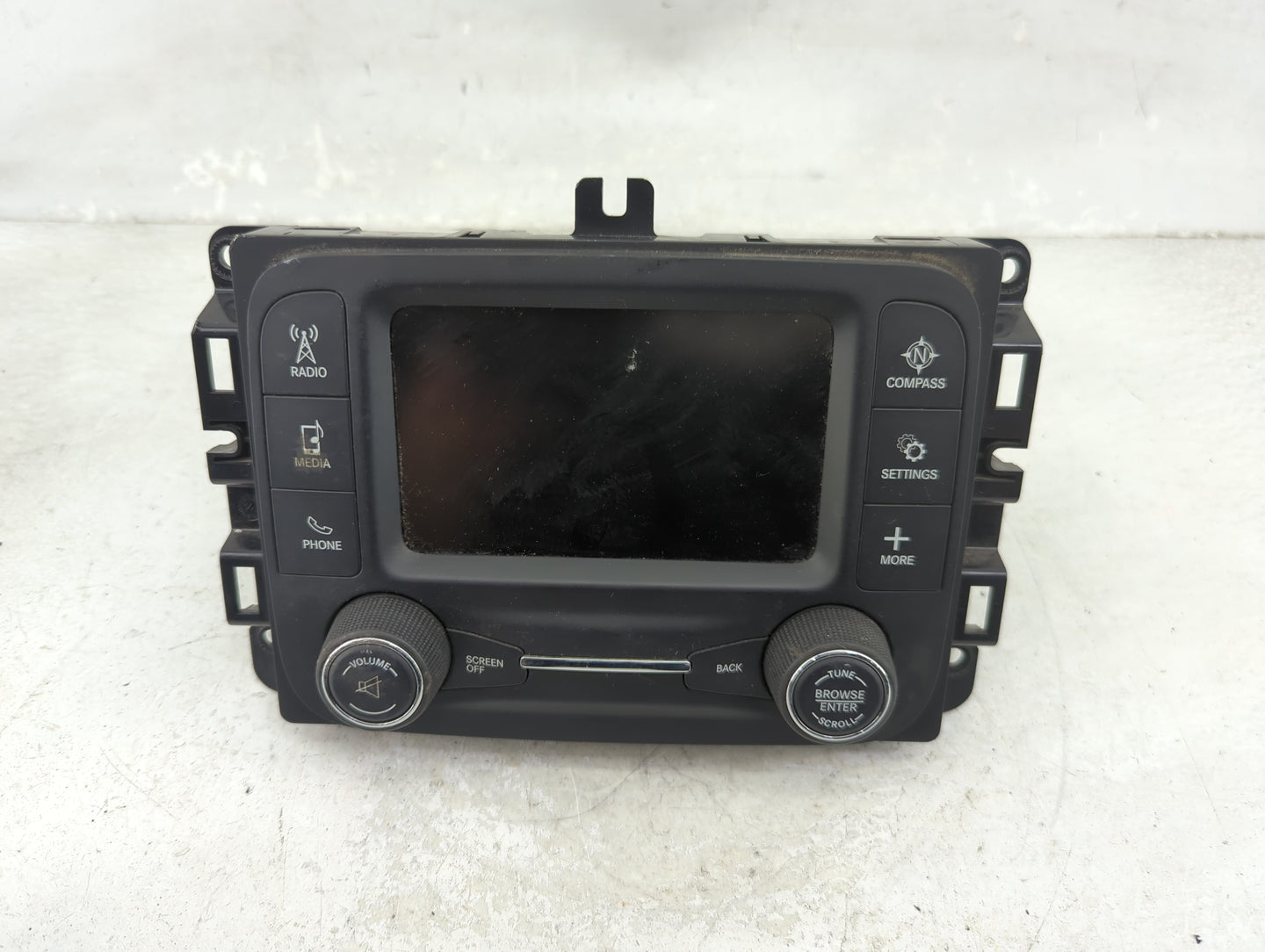 2018-2020 Ram 1500 Radio AM FM Cd Player Receiver Replacement P/N:P68365210AB Fits Fits 2018 2019 2020 OEM Used Auto Parts -