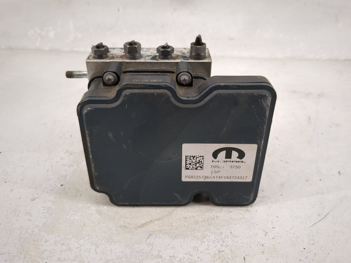 2018 Ram 1500 Anti-Lock Brake ABS Pump Module Actuator OEM P/N:68335736AA 0265257743, 0265267743, 70613/24317 Fits OEM Used 