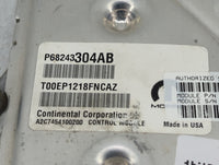 2016-2020 Ram 1500 PCM Engine Control Computer ECU ECM PCU OEM P/N:P68243304AB T00EP1218FNCAZ Fits Fits 2016 2017 2018 2019 