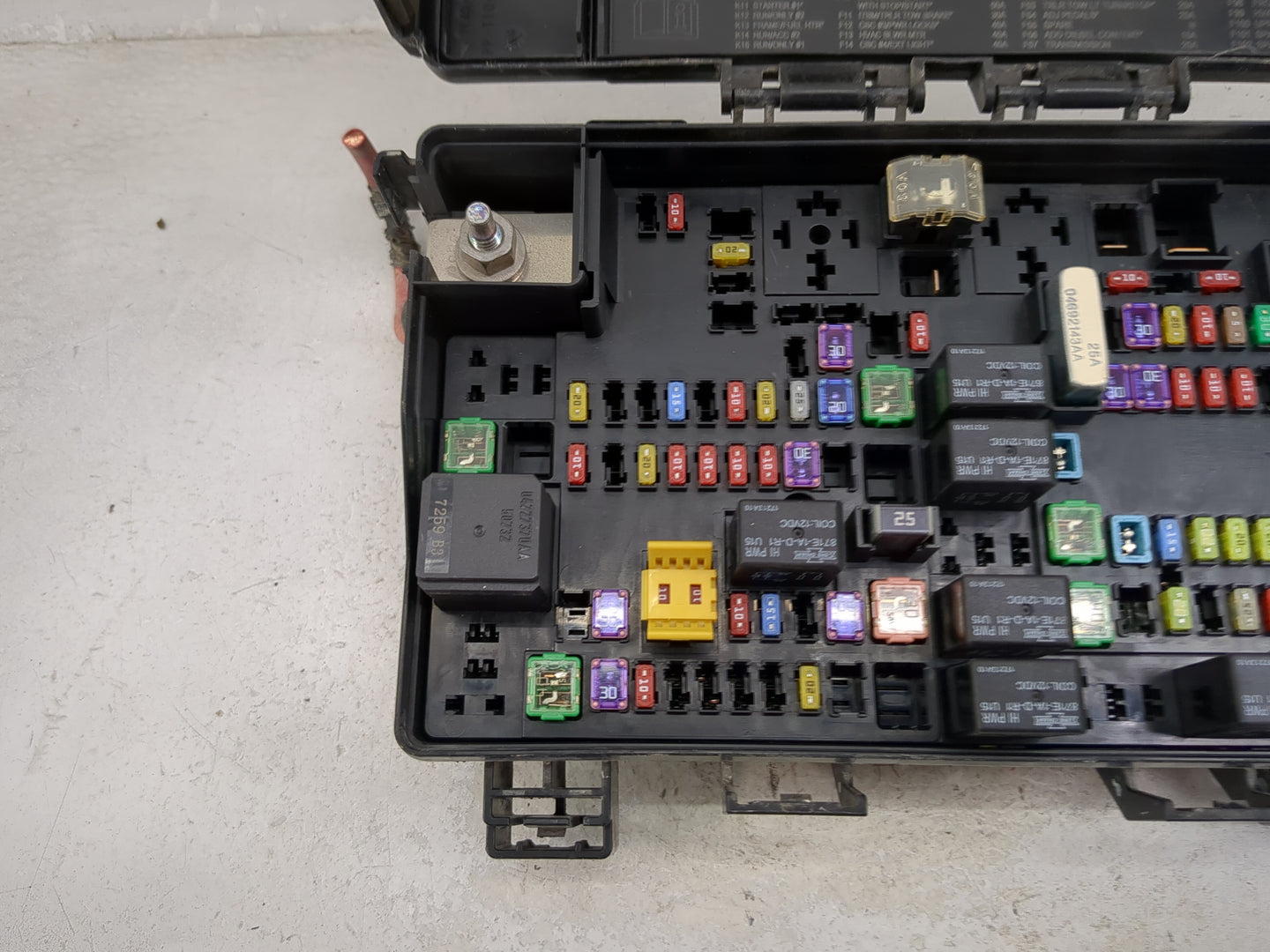 2018 Ram 1500 Fusebox Fuse Box Panel Relay Module P/N:7140-5131-30 Fits OEM Used Auto Parts - Oemusedautoparts1.com