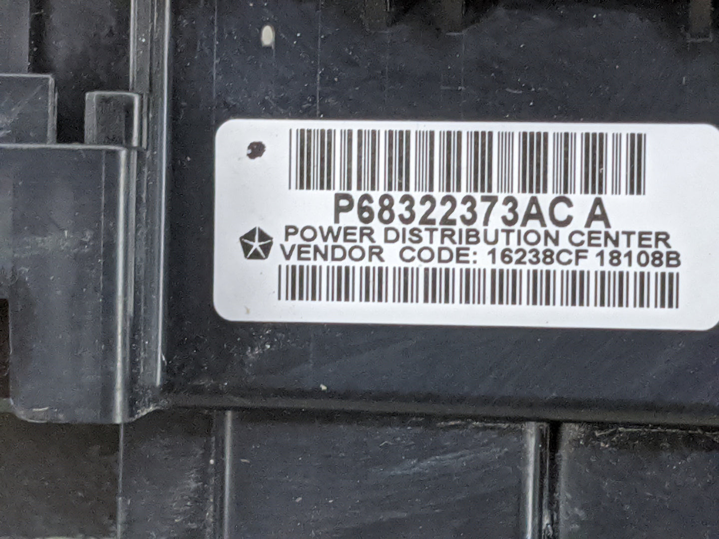 2018 Ram 1500 Fusebox Fuse Box Relay Module Tipm P68322373ac - Oemusedautoparts1.com