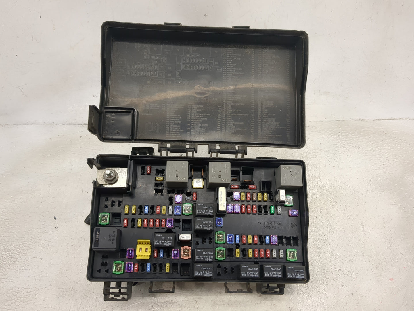 2018 Ram 1500 Fusebox Fuse Box Panel Relay Module P/N:7140-5131-30 7140-1980-30 Fits OEM Used Auto Parts - Oemusedautoparts1