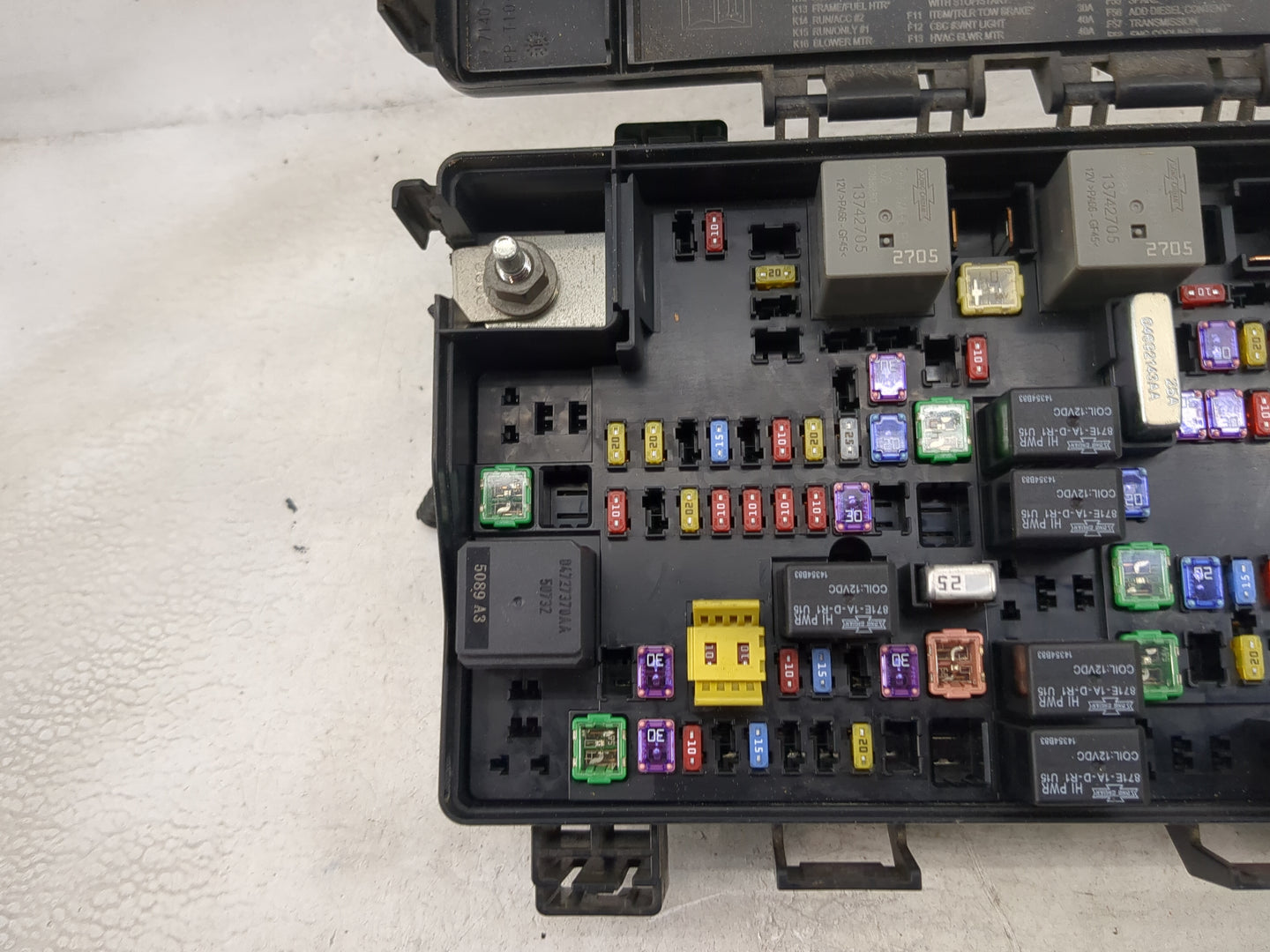 2018 Ram 1500 Fusebox Fuse Box Panel Relay Module P/N:7140-5131-30 7140-1980-30 Fits OEM Used Auto Parts - Oemusedautoparts1