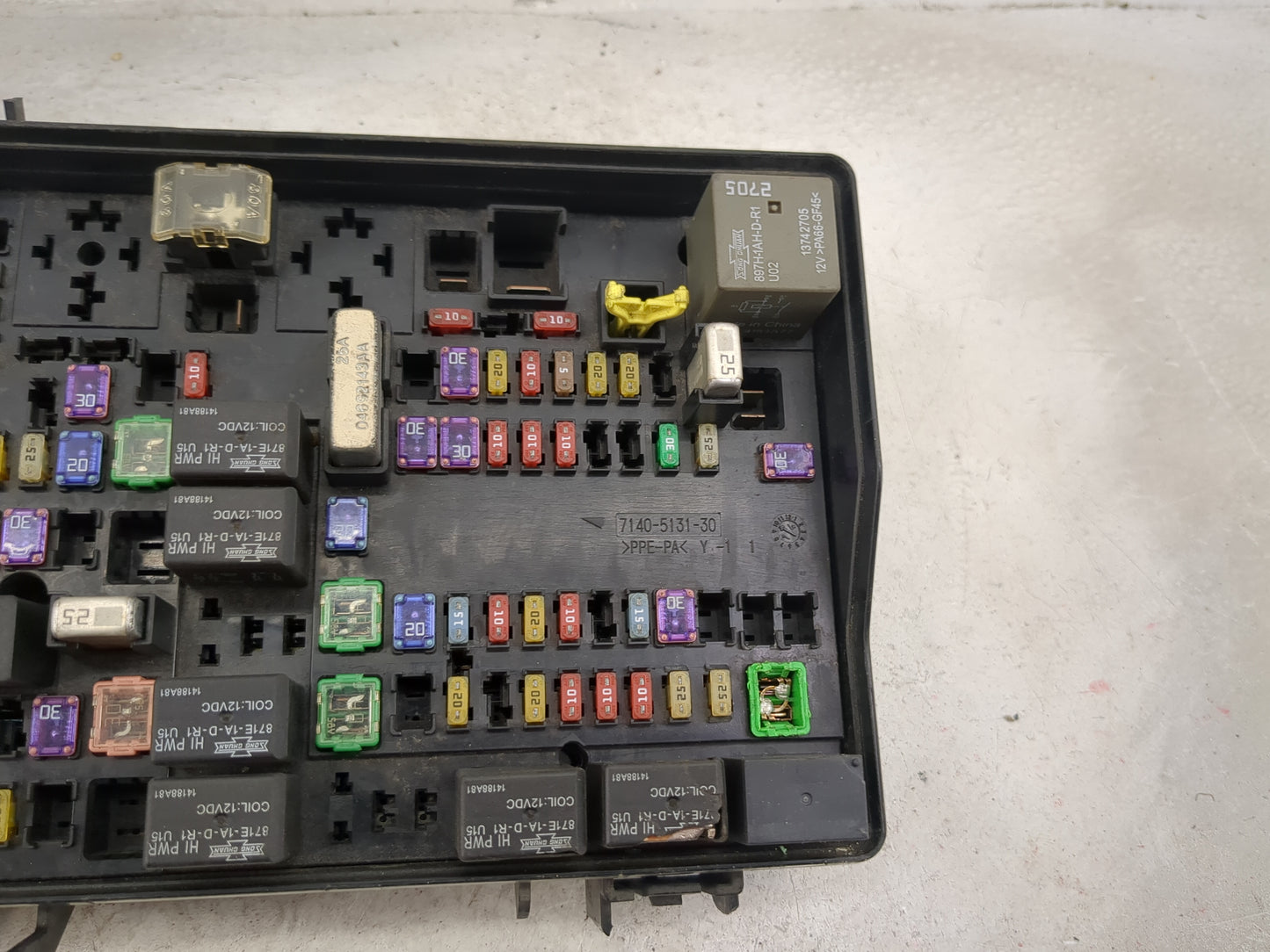 2018 Ram 1500 Fusebox Fuse Box Panel Relay Module P/N:7140-5131-30 7140-1980-30 Fits OEM Used Auto Parts - Oemusedautoparts1