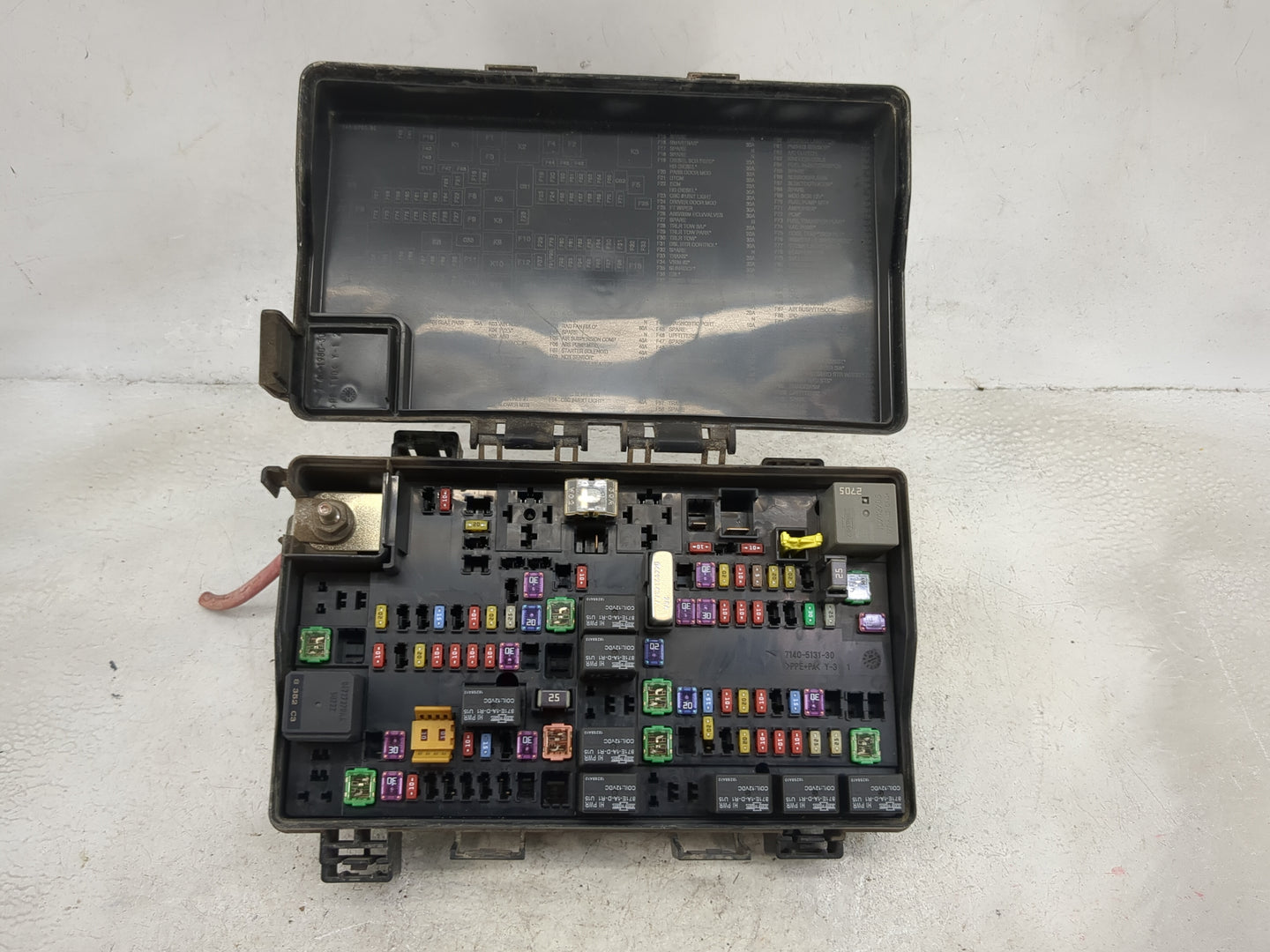 2018 Ram 1500 Fusebox Fuse Box Panel Relay Module P/N:7140-5131-30 Fits OEM Used Auto Parts - Oemusedautoparts1.com