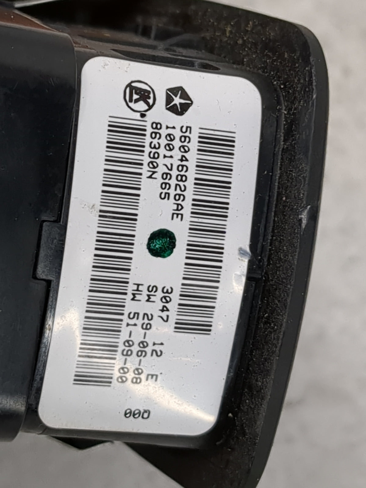 2016-2022 Ram 1500 Master Power Window Switch Replacement Driver Side Left P/N:56046826AE 10017665 Fits OEM Used Auto Parts 
