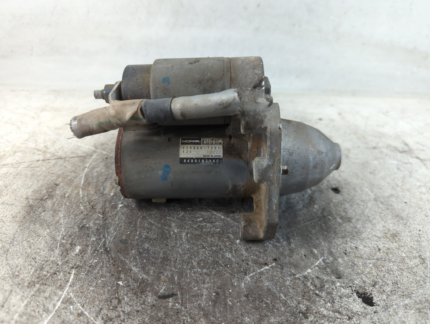 2014-2021 Ram Promaster 1500 Car Starter Motor Solenoid OEM P/N:428000-7201 04801839AC Fits OEM Used Auto Parts - Oemusedaut