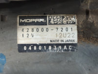 2014-2021 Ram Promaster 1500 Car Starter Motor Solenoid OEM P/N:428000-7201 04801839AC Fits OEM Used Auto Parts - Oemusedaut