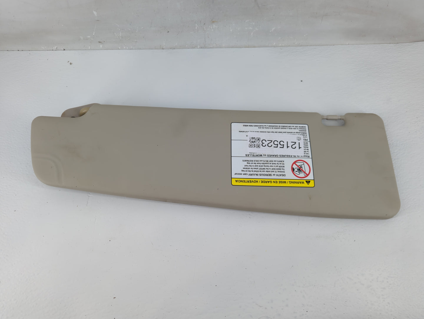 2014-2022 Ram Promaster 2500 Sun Visor Shade Replacement Passenger Right Mirror Fits OEM Used Auto Parts - Oemusedautoparts1
