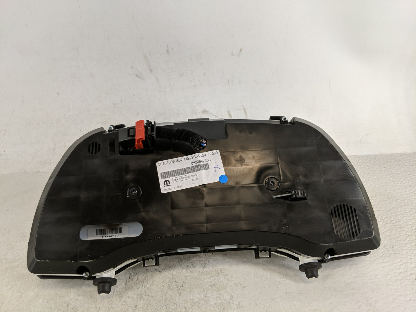 2018-2020 Ram Promaster City Instrument Cluster Speedometer Gauges P/N:0520942400 503016090302 Fits Fits 2018 2019 2020 OEM 