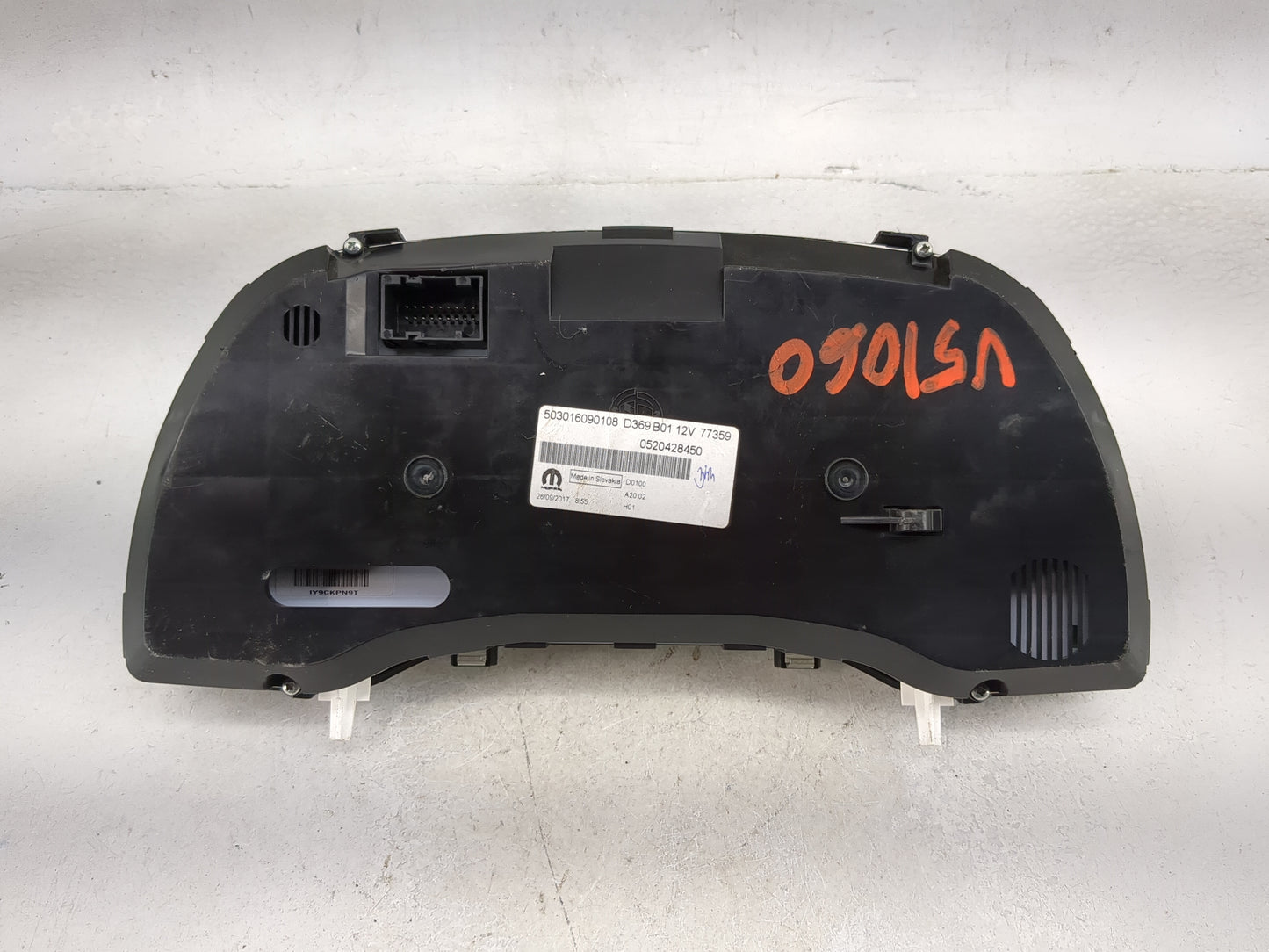2016-2018 Ram Promaster City Instrument Cluster Speedometer Gauges P/N:503016090108 D369B01 Miles: Fits Fits 2016 2017 2018 