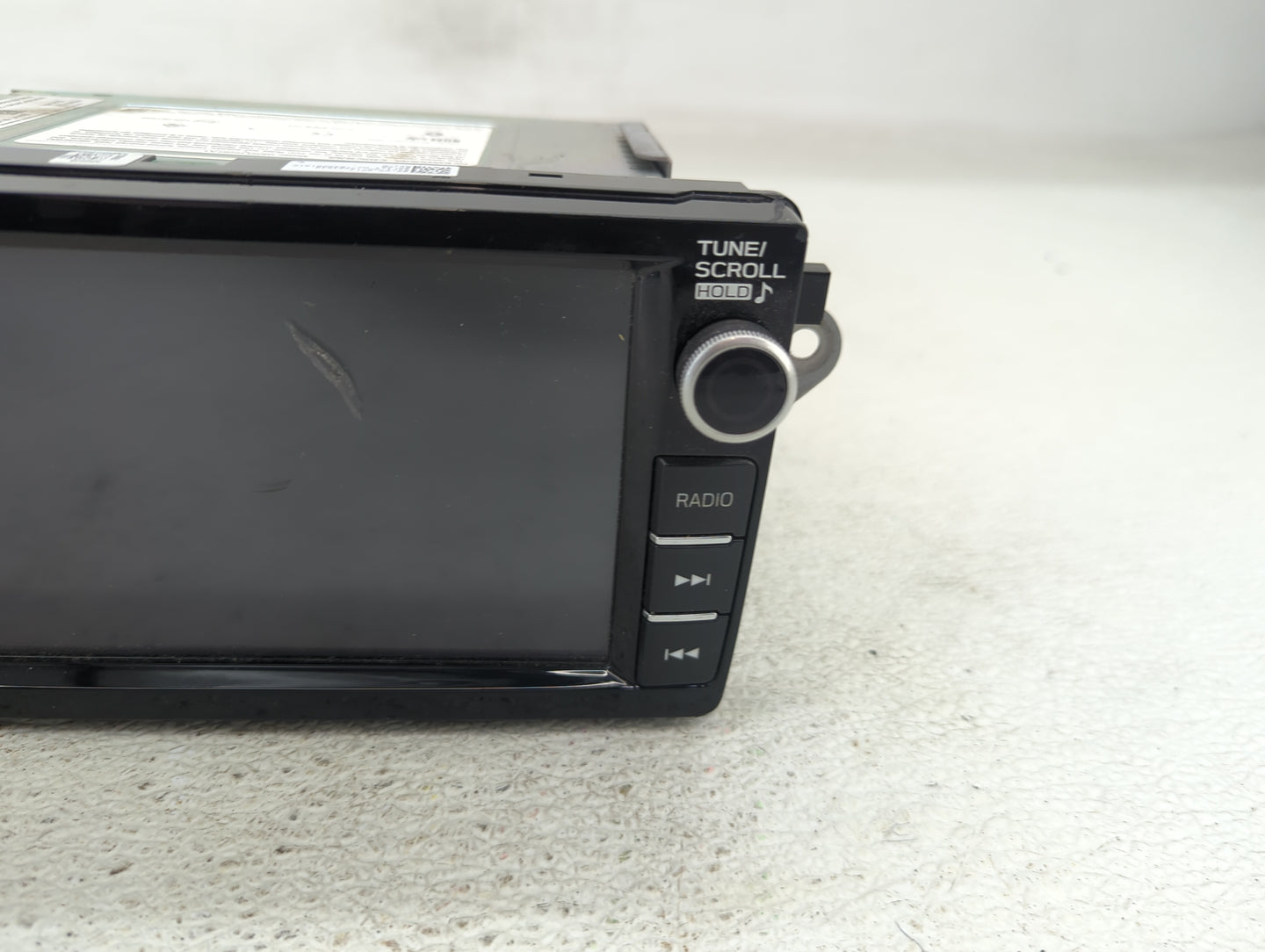 2018 Subaru Brz Radio AM FM Cd Player Receiver Replacement P/N:86271CA670 Fits OEM Used Auto Parts - Oemusedautoparts1.com