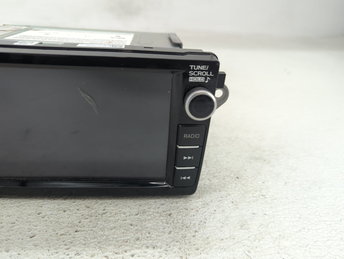 2018 Subaru Brz Radio AM FM Cd Player Receiver Replacement P/N:86271CA670 Fits OEM Used Auto Parts - Oemusedautoparts1.com