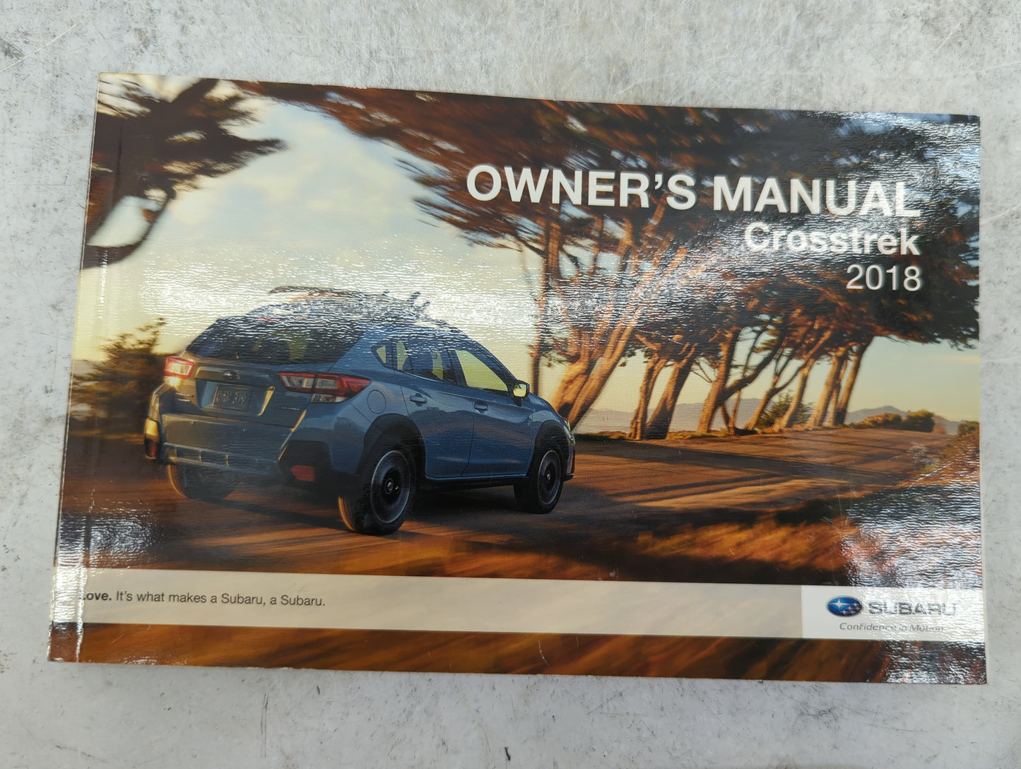 2018 Subaru Crosstrek Owners Manual Book Guide P/N:A1320BE-B MSA5M1807A, MSA5M1801W OEM Used Auto Parts - Oemusedautoparts1.