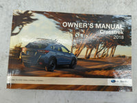 2018 Subaru Crosstrek Owners Manual Book Guide P/N:A1320BE-B MSA5M1807A, MSA5M1801W OEM Used Auto Parts - Oemusedautoparts1.