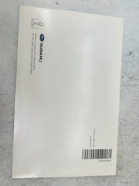 2018 Subaru Crosstrek Owners Manual Book Guide P/N:A1320BE-B MSA5M1807A, MSA5M1801W OEM Used Auto Parts - Oemusedautoparts1.